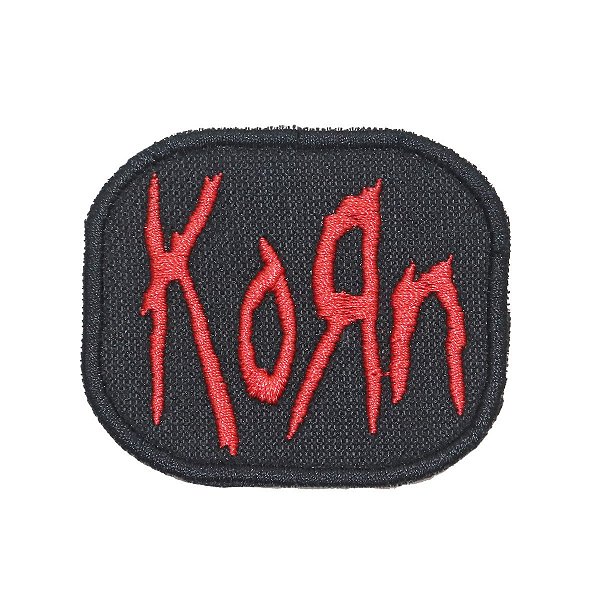 Patch Bordado Banda Korn 5x6cm