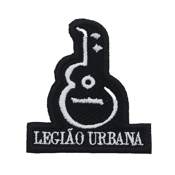 Patch Bordado Banda Legião Urbana 7x6cm