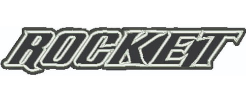 Patch Bordado Marcas Joe Rocket Kit Jaqueta 10x10cm