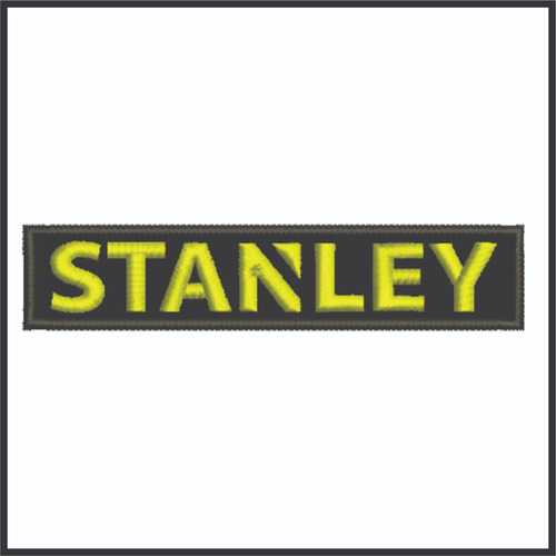 Patch Bordado Marcas Stanley Logo 2 11x2cm
