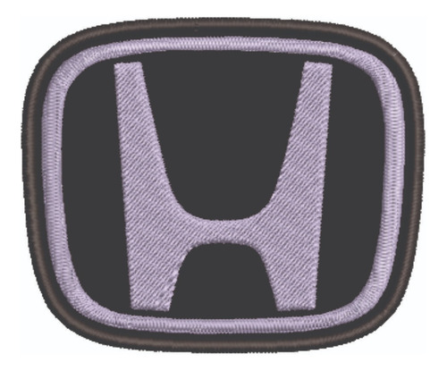 Patch Bordado Carros Logo Honda 9x7,4cm