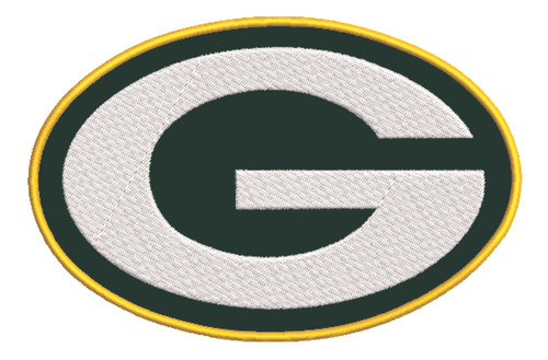 Patch Bordado Esportes Nfl Green Bay Packers 8x8cm