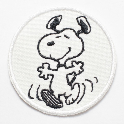 Patch Bordado Cartoons Snoopy 7x7cm