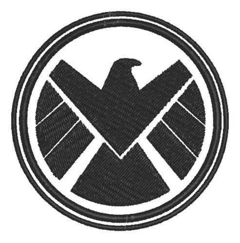 Patch Bordado Cartoons Shield Marvel 8x8cm