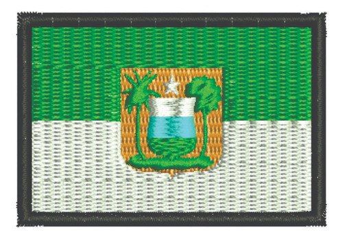 Patch Bordado Bandeiras Bandeira Rio Grande Do Norte 6x4cm