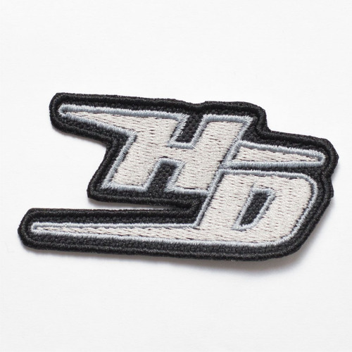 Patch Bordado Harley Davidson Hd 8x4,1cm