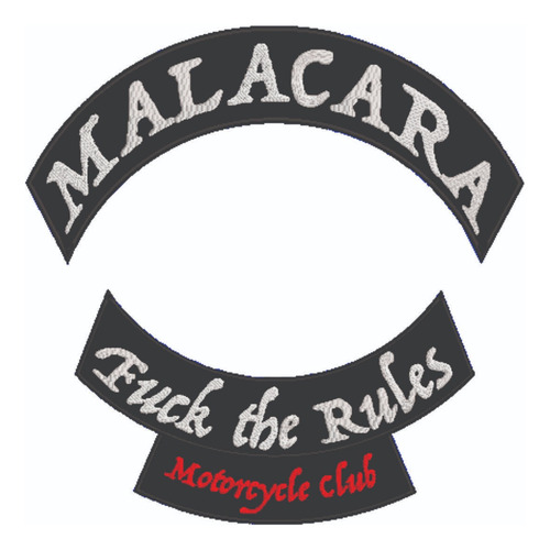 Patch Bordado Diversos Personalizados Malaraca 8x8cm