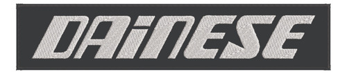 Patch Bordado Acessórios Dainese Tarja 25x5cm