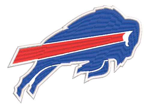 Patch Bordado Esportes Nfl Buffalo Bills 8x5cm