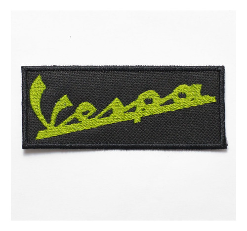 Patch Bordado Vespa Tarjeta 13x5,2cm