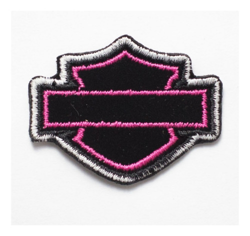 Patch Bordado Harley Davidson Body Shield Ros 5x4cm