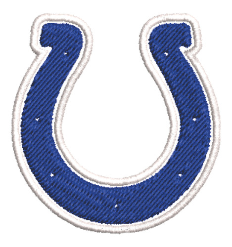 Patch Bordado Esportes Nfl Indianapolis Colts 8x8cm