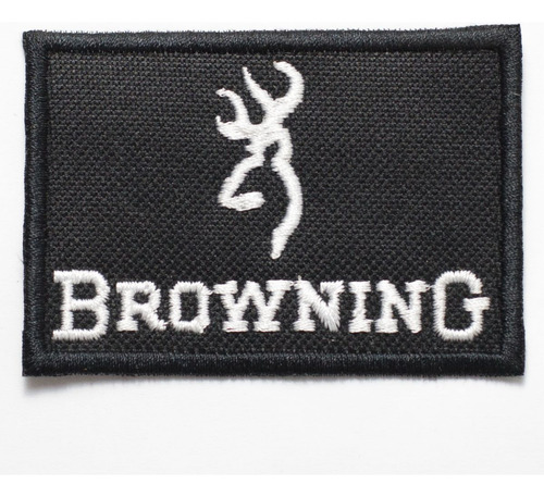 Patch Bordado Marcas Browning 8x5,5cm