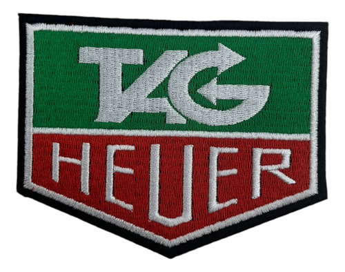 Patch Bordado Fórmula 1 Tag Heuer Braço Formula 1 6x4,7cm