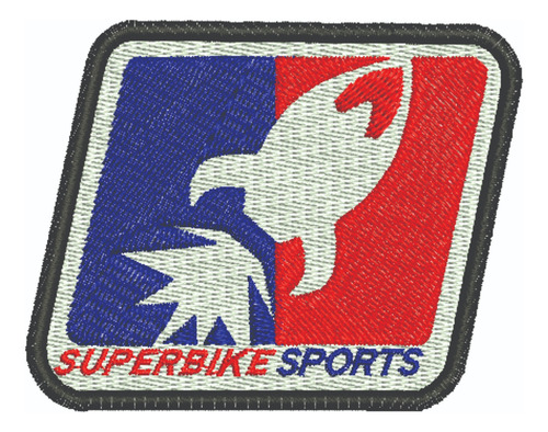 Patch Bordado Marcas Joe Rocket Sports 7,5x6cm