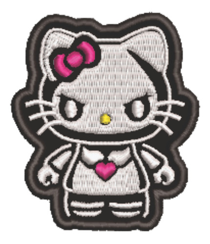 Patch Bordado Cartoons Hello Kitty 6x7cm