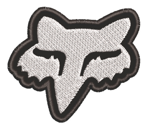 Patch Bordado Marcas Fox Racing Head 6,8x6cm