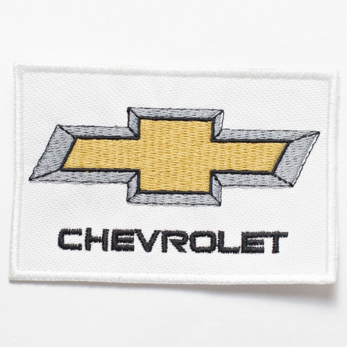 Patch Bordado Carros Chevrolet Logo 10x6,5cm