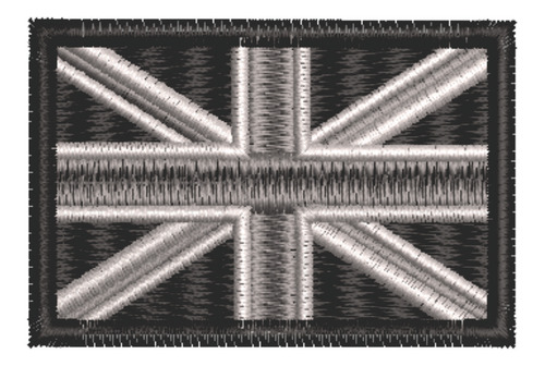 Patch Bordado Bandeiras Bandeira Inglaterra Em E Bnd501 6x4cm