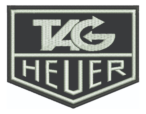 Patch Bordado Fórmula 1 Tag Heuer Braço 12x9,3cm