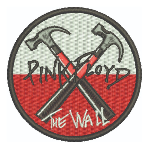 Patch Bordado Música Pink Floyd The Wall 8x8cm