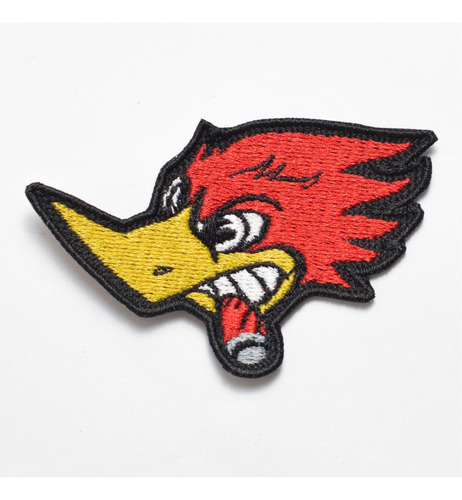 Patch Bordado Cartoons Pica Pau Charuto 8x5,7cm