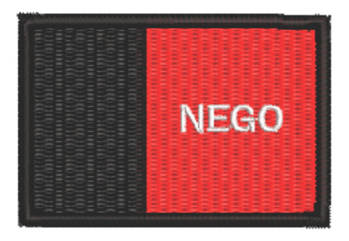 Patch Bordado Bandeiras Bandeira Paraiba 6x4cm