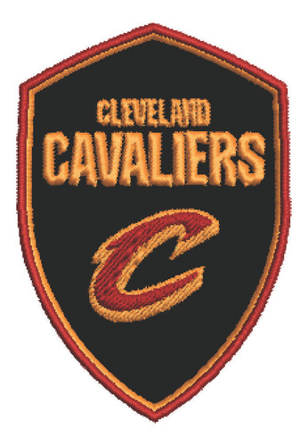Patch Bordado Esportes Nba Cleveland Cavaliers 5,5x8cm