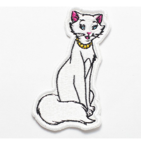 Patch Bordado Cartoons Duquesa Gata 5,4x9cm
