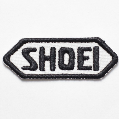 Patch Bordado Acessórios Shoei 8x2,9cm