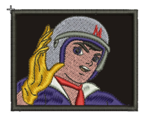 Patch Bordado Cartoons Speed Racer 2 7x6cm