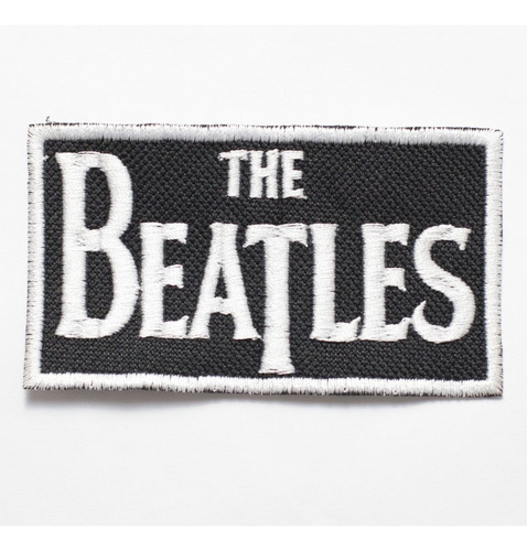 Patch Bordado Música The Beatles 9x5cm