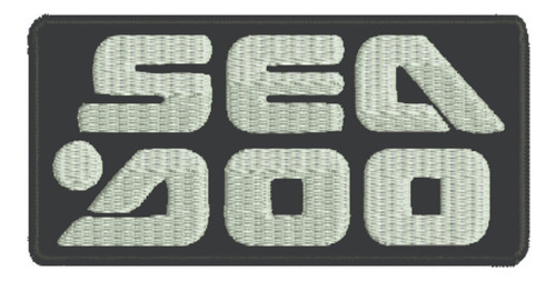 Patch Bordado Marcas Seadoo Mrc030 10x5cm