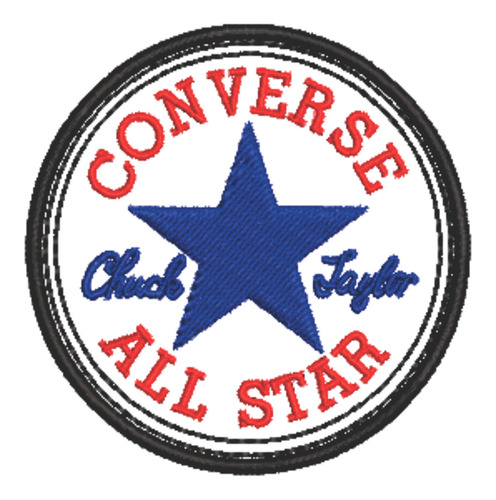 Patch Bordado Marcas All Star Converse 7x7cm