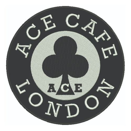 Patch Bordado Café Racer Ace Café London 20x20cm