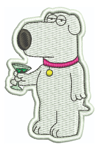 Patch Bordado Cartoons Doug Cachorro 6x9cm