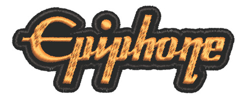 Patch Bordado Música EpiPhone Logo 10x3,8cm