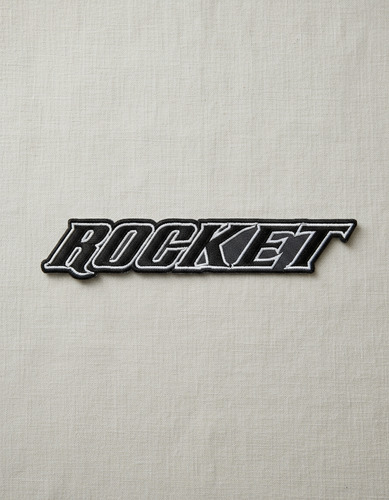 Patch Bordado Motos Joe Rocket Para Pernas Calça 28,5x5,3cm