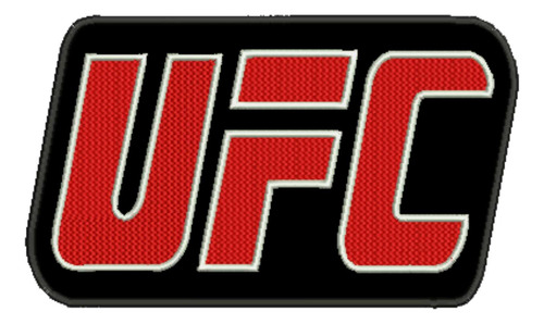 Patch Bordado Marcas Ufc Grande 30x12,5cm