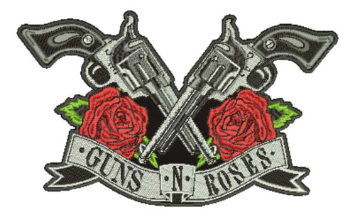 Patch Bordado Música Guns N Roses Army New 34x20cm