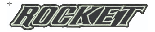Patch Bordado Marcas Joe Rocket Costas 27,5x5,3cm