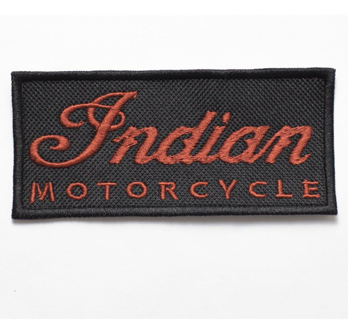 Patch Bordado Indian Motorcycles Indian Tarjeta 10x4,5cm