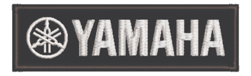 Patch Bordado Motos Yamaha Logo 10x3cm