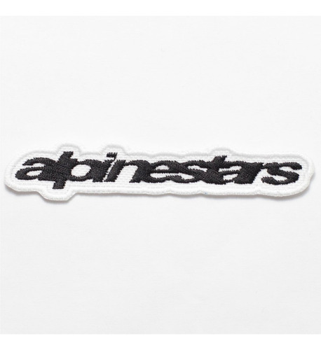 Patch Bordado Acessórios Alpinestars 9x2,5cm