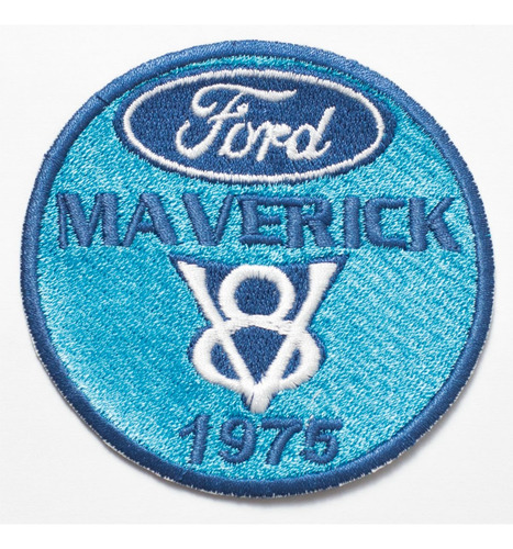 Patch Bordado Carros Ford Maverick 8x8cm