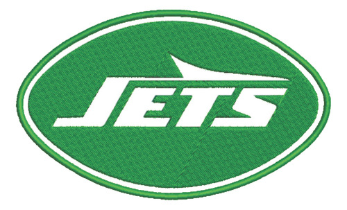 Patch Bordado Esportes Nfl New York Jets 8x5cm