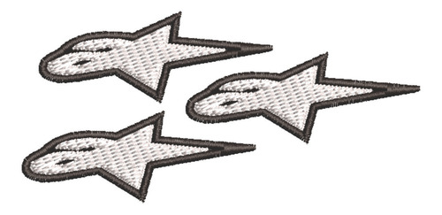 Patch Bordado Acessórios Kit 3 Alpinestars Logo 5x2cm