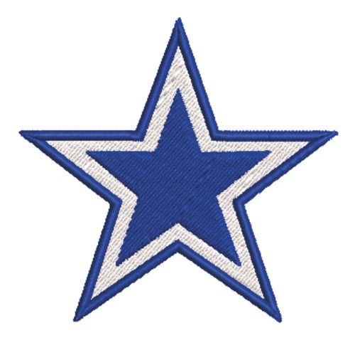Patch Bordado Esportes Nfl Dallas Cowboys 8x8cm