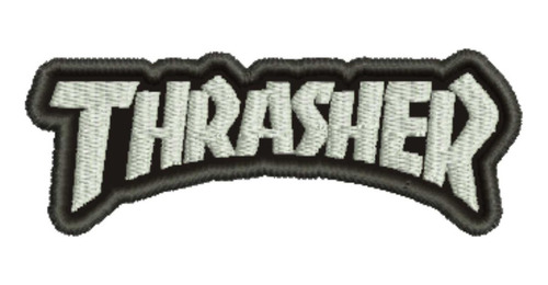 Patch Bordado Marcas Thrasher Mcr029l09a035 9x3,5cm