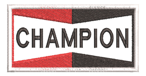 Patch Bordado Marcas Champion Logo 9x4,6cm